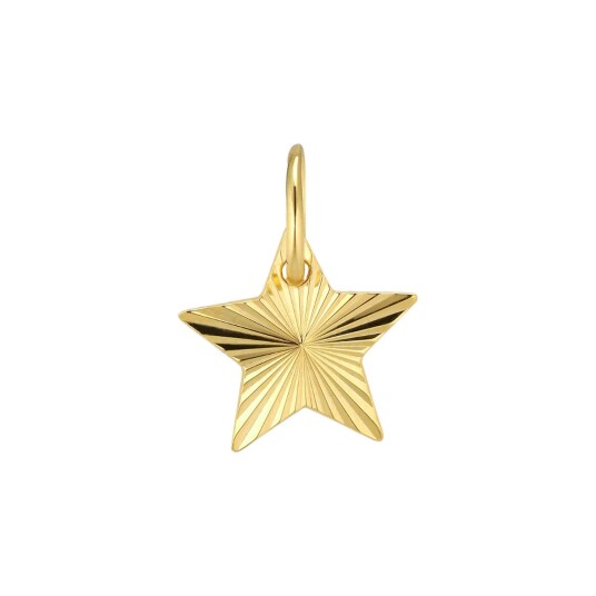 Jane Kønig Reflection Star Anheng 18 kt. Gullbelagt sølv RSP-HS22-G - Dame - 925 sterling silver