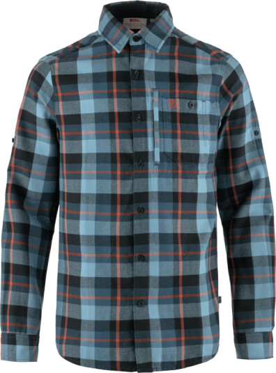 Fjellreven Men's Fjällglim Shirt M , Indigo Blue-Dawn Blue