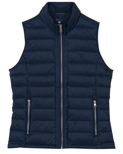 Gant Light Weight Down Vest W Evening Blue (Storlek M)