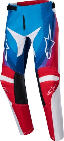 Alpinestars Racer Pneuma Ungdom Motocross Bukser XL Hvit Rød Blå