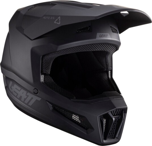 Leatt 2.5 V24 Stealth Motocross Hjelm XL Svart