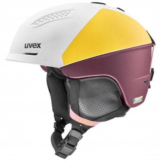 Uvex Ultra Pro, Skihjelm, Dame, Yellow/Bramble Matt