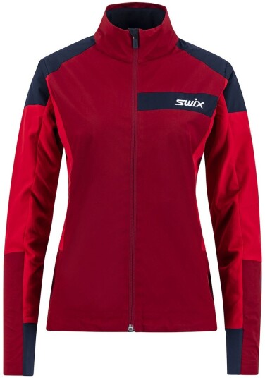 Swix Women's Evolution Gore-Tex Infinium Jacket S, Rhubarb Red