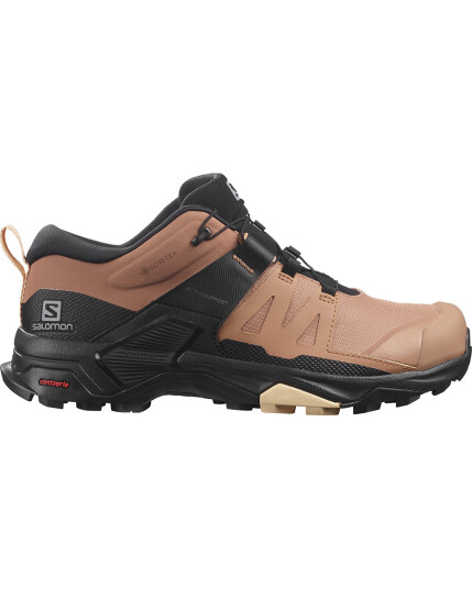 Salomon X Ultra 4 GTX W Mocha Mousse/Black (Storlek 5 UK)