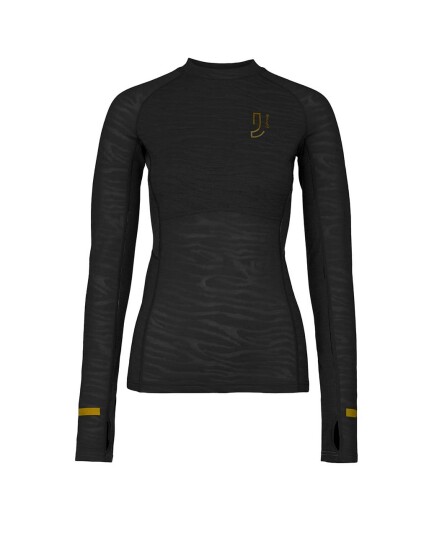 Johaug Advance Tech-Wool L/S W Black (Storlek L)