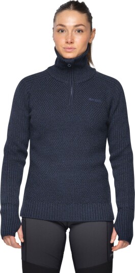 Bergans Women's Ulriken Jumper Navy Blue XS