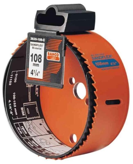 Bahco Hullsag 3830-33-C Sandflex Ø33 mm, Metal&Wood SB