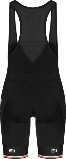 Elevenate Women's Vélo Bib Shorts L, Black