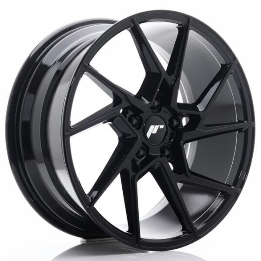 Japan Racing Jr33 Shiny Black 8.5x19 5x120 ET35 B72.6