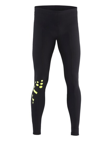 Craft Delta 2.0 Warm Long Tights M Black/Flumino (Storlek XL)