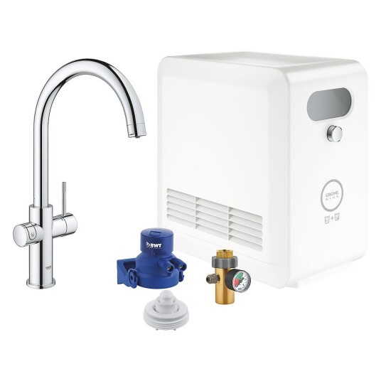 Grohe Blue Professional Kjøkkenbatteri Sett, Krom