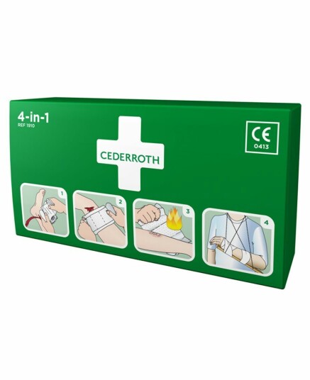 Cederroth Blodstopper Cederroth 4-In-1, Stor  unisex