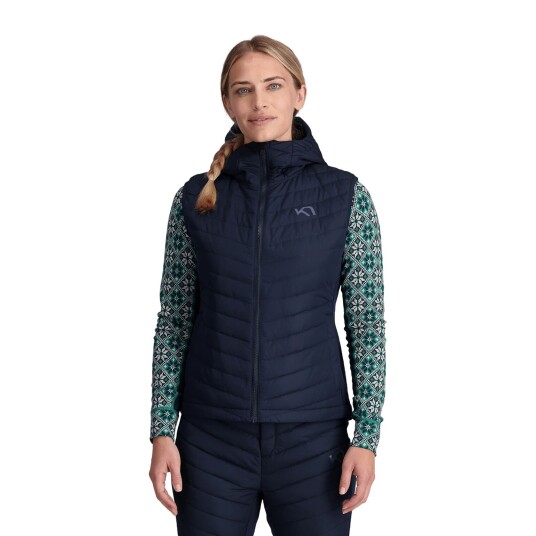 Kari Traa Eva Down Vest  dunvest  dame Royal