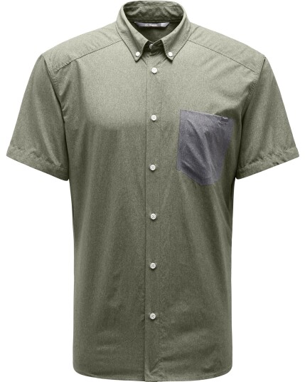 Haglöfs Vejan S/S Shirt M Sage Green (Storlek XL)