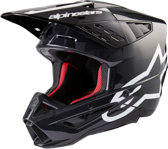 Alpinestars S-M5 Corp 2024 Motocross Hjelm XL Svart Grå