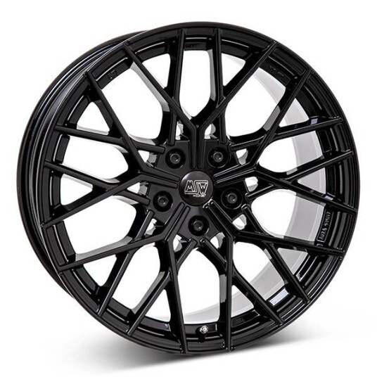 Msw 74 Gloss Black 8x19 5x112 ET27 B73.1