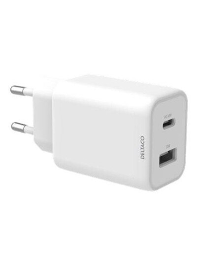 Deltaco USBC-AC145 power adapter - USB 24 pin USB-C - 33 Watt