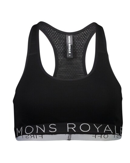 Mons Royale Sierra Sports Bra W blåck ( Storlek L )