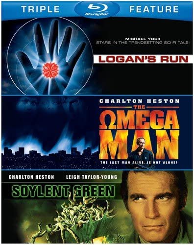 SciFi Triple Feature: Logan's Run / The Omega Man / Soylent Green