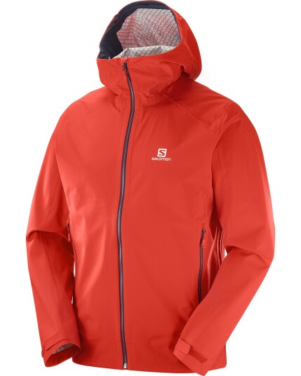 Salomon La Cote Stretch 2.5L Jacket M Fiery Red (Storlek XL)