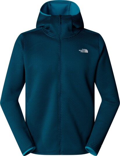 The North Face Men's Vertical Thermal Full-Zip Hoodie Midnight Petrol L