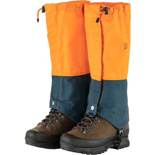 Fjellreven Singi X-gaiters Field Orange-mountain Blue S/M