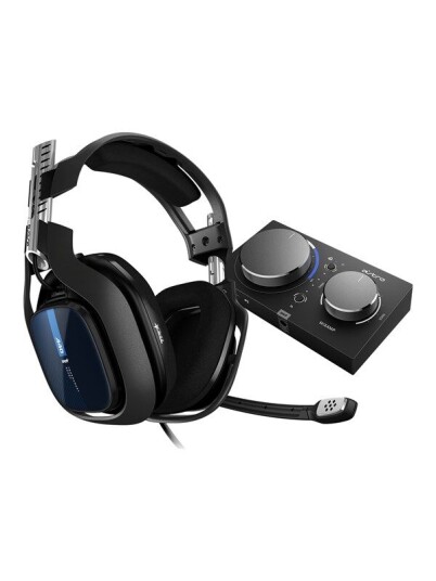 Astro A40 TR Gaming Headset + Mixamp Pro Svart PC/PS4 Console Edition