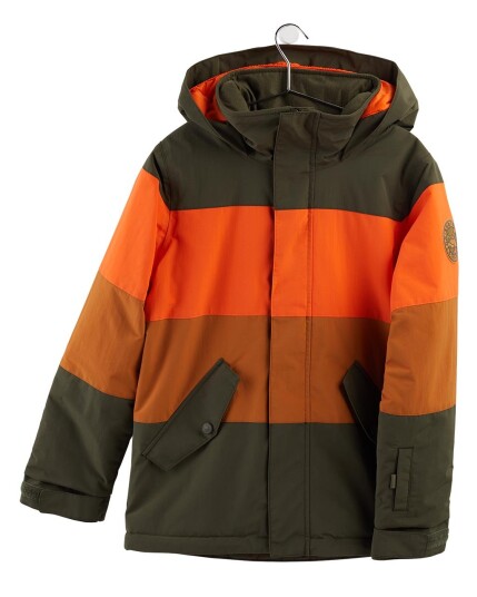 Burton Boys Symbol Jacket JR Orangeade Multi (Storlek S)