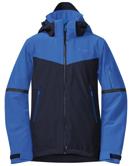 Bergans Oppdal Insulated Youth Jacket Strong Blue/Navy (Storlek 140)