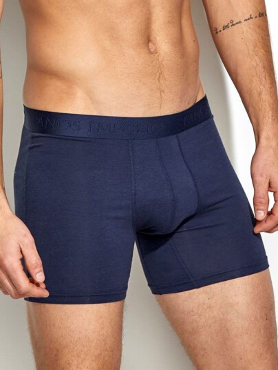 Panos Emporio Bamboo Boxer , 3pk , Navy-Xxl XXL