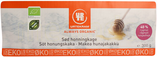 Urtekram Honningkake Ø 300g