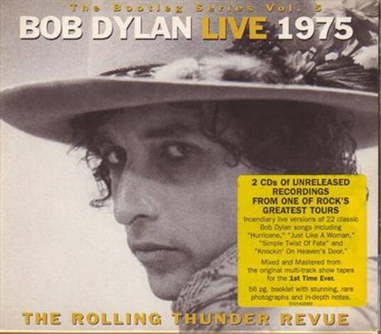 Bob Dylan The Bootleg Series Vol. 5 Live 1975 The Rolling Thunder Revue Deluxe Edition 2CD