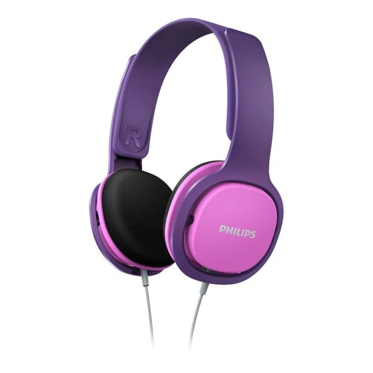 Philips Hodetelefoner On-Ear for Barn med Lydbegrenser Rosa / Lilla