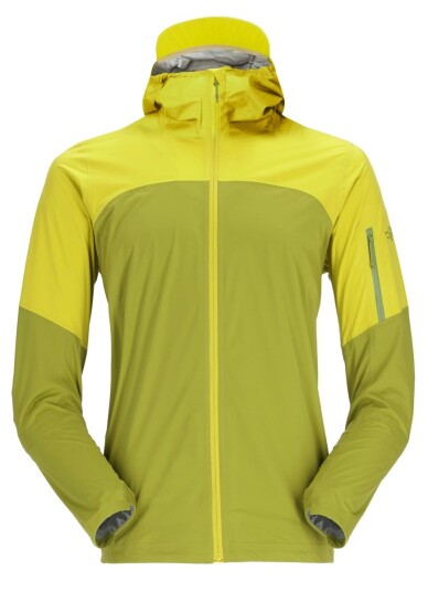 Rab Kinetic Ultra Jacket Aspen Green/zest XXL