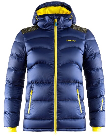 Craft Ski Team Down Jacket M Thunder/Vega (Storlek XL)