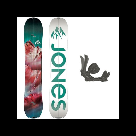 Jones Snowboards Jones Dream Weaver m/binding Splitboardpakke - Dame