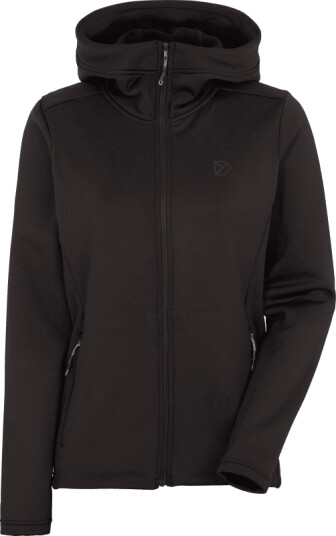 Didriksons Women's Anneli Full Zip 2 36 , Black