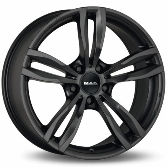 Mak Luft Matt Black 8x18 5x120 ET34 B72.6