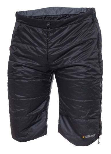 Warmpeace Rando isolasjonsshorts Black/Grey M