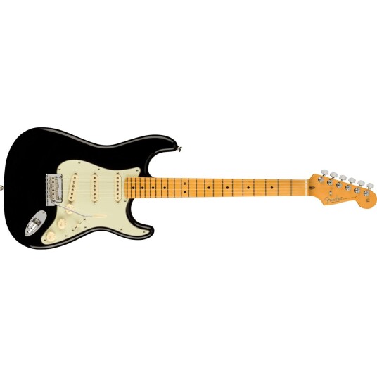 Fender Am Pro Ii Stratocaster Black, Maple Fingerboard