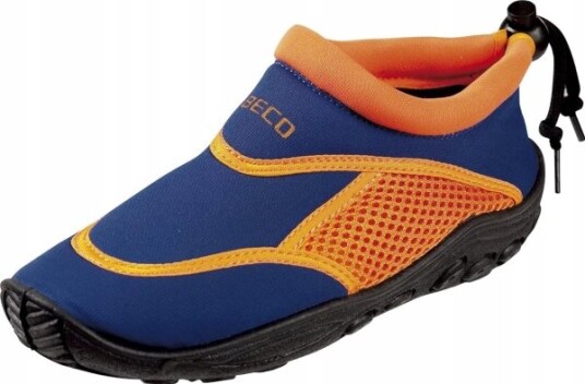 Aqua shoes for kids BECO 92171 63 size 24 blue/orange