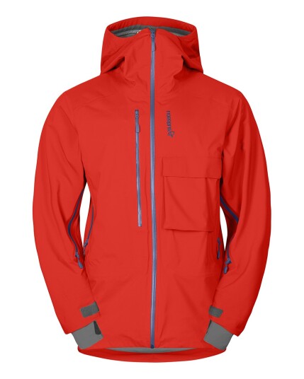 Norrøna Lyngen Driflex3 Jacket M Crimson Kick (Storlek L)