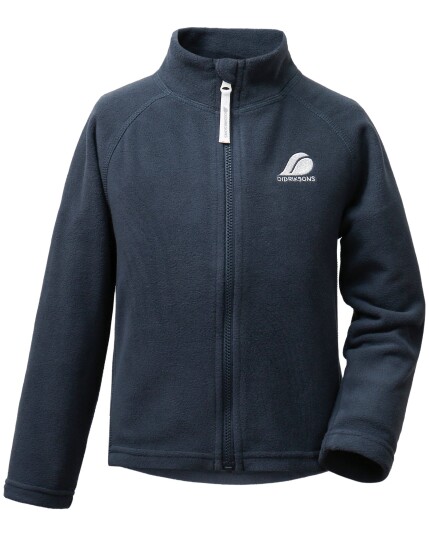 Didriksons Monte Kids Microfleece Jacket Navy (Storlek 140)