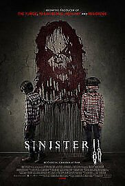 Sinister/Sinister 2 DVD 2015 Ethan Hawke Derrickson DIR cert 15 2 discs Englist Brand New