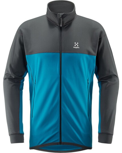 Haglöfs Lithe Jacket M Mosaic Blue/Magnetite (Storlek XL)