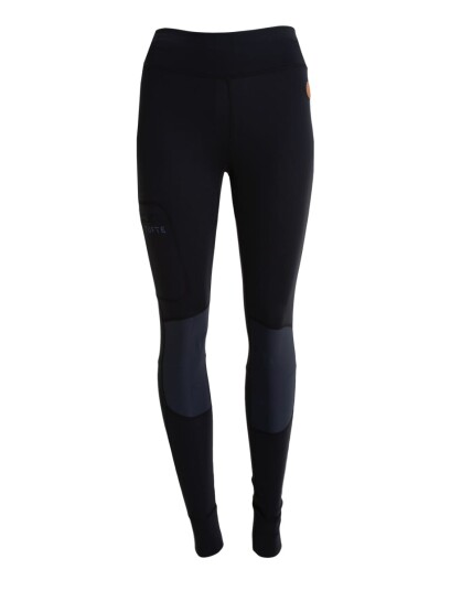 Tufte Wear Womens Hiking Tights Black Beauty / Phantom / Vulcan M