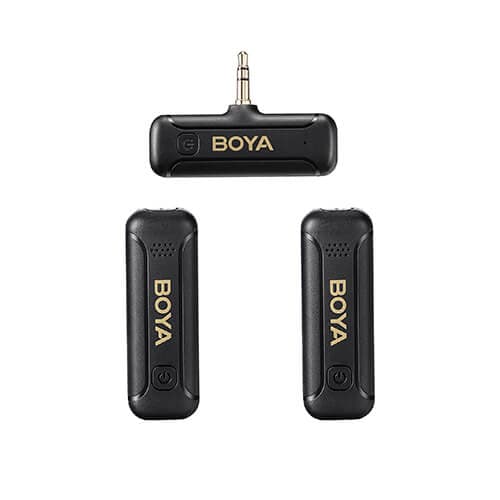 Boya By-wm3t2-m2 Trådløst Mikrofonsystem 3.5mm Trs