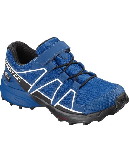 Salomon Speedcross CSWP Kids Indigo Bunting/Sky Diver/White (Storlek 30)