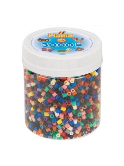 Hama Ironing Beads in Pot - Color Mix (67) 3000pcs.