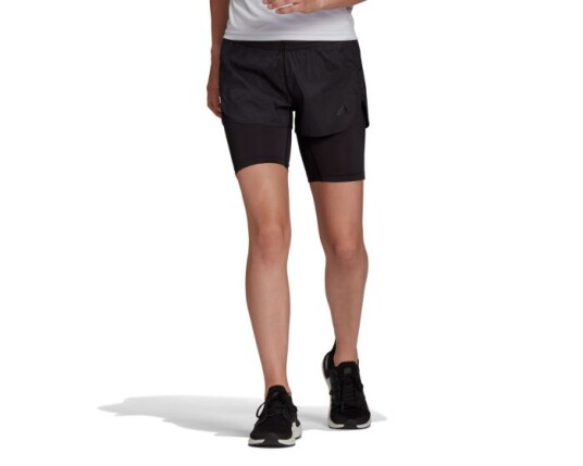 Adidas Run Fast 2 In 1 Shorts XS